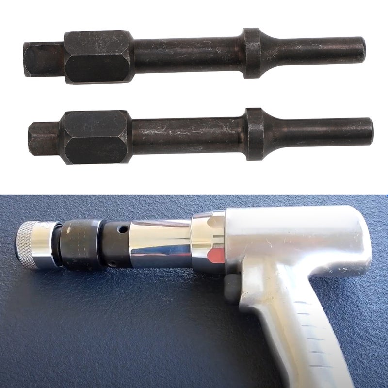 2PCS Pneumatic Bolt Breaker Set 37315 3/8in 1/2in Pneumatic Air Hammer Bit for Bearing Fastener Caliper Removal - Image 1