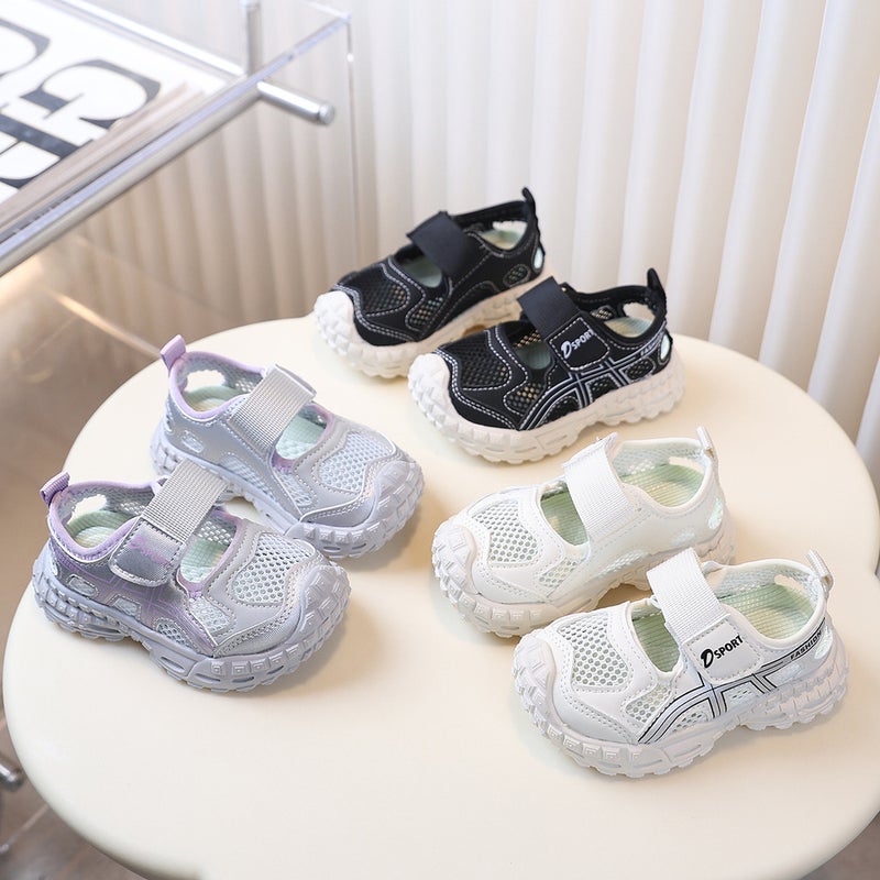 Mesh Sneakers Lightweight Flexible Sole Walking Shoes For Kids Indoor And Outdoor Activities - Image 2