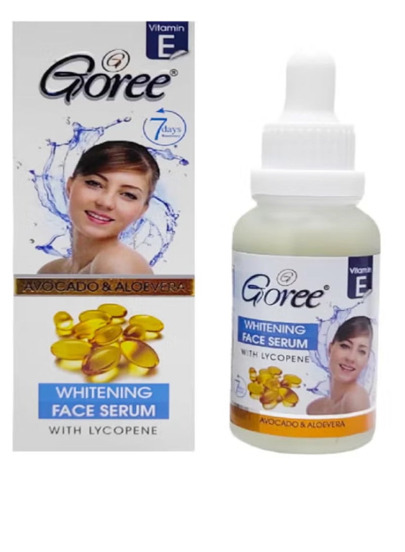 Goree Avocado And Aloevera Whitening Face Serum With Lycopene 30ml - Image 4