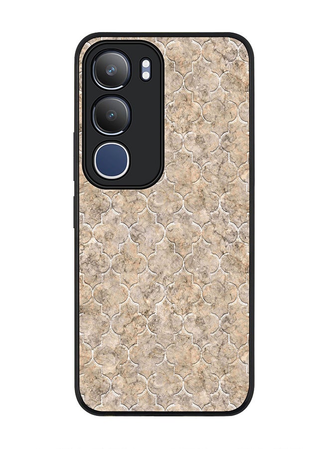 Stylizedd For vivo Y19s / Y19s Pro Case,Slim fit Camera Protection, Shockproof Thin Phone cover  - Arabesque Tiles