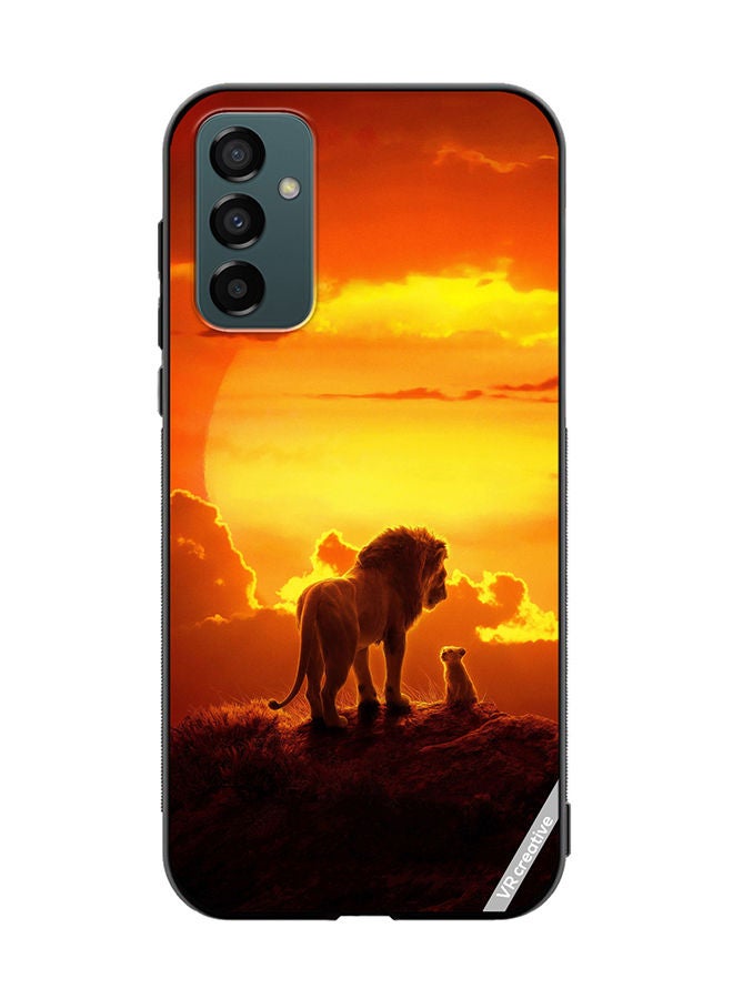 VR CREATIVE Protective Case Cover For Samsung Galaxy F23 The Lion King Design Multicolour - Image 1