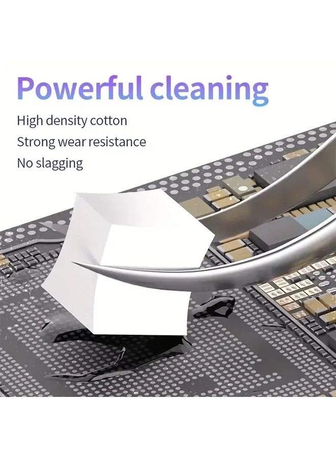 800Pcs Nano Cleaning Sponge Kit For Phone Repair OCA Adhesive Removal No Residue - Image 4