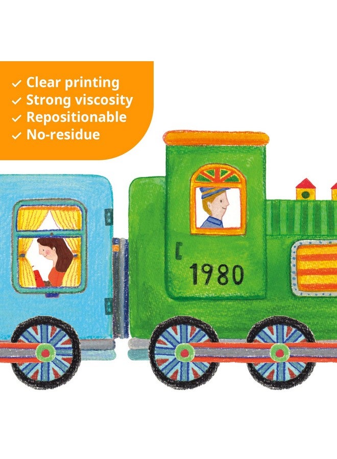 DECOWALL SG3-1404P1405 The Road and Cars Kids Wall Stickers Wall Decals Peel and Stick Removable Wall Stickers for Kids Nursery Bedroom Living Room (Medium) décor - Image 4