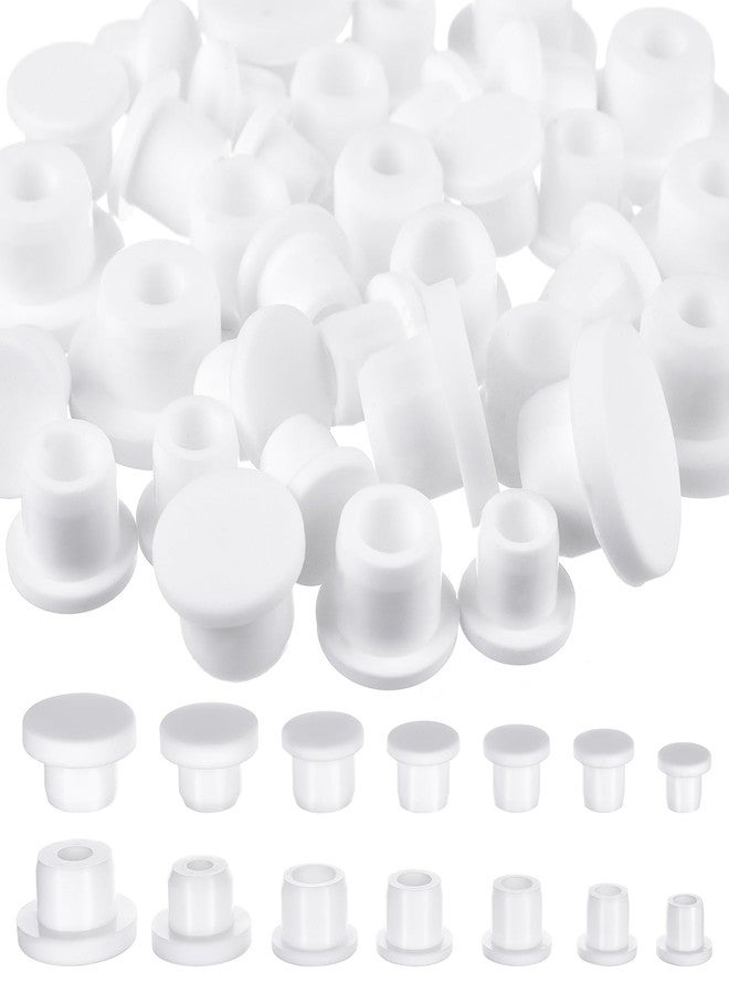 Oppaxf 35Pcs Silicone Salt And Pepper Shaker Stoppers 10,11,12,13,14,15,16mm Stoppers for Salt and Pepper Shakers, Salt Shaker Plug Replacement Salt,Pepper Shaker Stoppers Plugs for Pots Bottles Pipes - Image 1