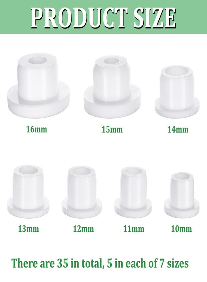 Oppaxf 35Pcs Silicone Salt And Pepper Shaker Stoppers 10,11,12,13,14,15,16mm Stoppers for Salt and Pepper Shakers, Salt Shaker Plug Replacement Salt,Pepper Shaker Stoppers Plugs for Pots Bottles Pipes - Image 2
