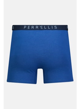 PERRY ELLIS Men 3 Pack Brand Logo Boxer Briefs, Multicolor  - Image 4