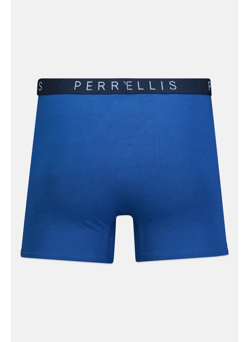 PERRY ELLIS Men 3 Pack Brand Logo Boxer Briefs, Multicolor  - Image 4