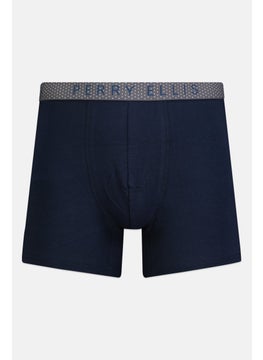 PERRY ELLIS Men 3 Pack Brand Logo Boxer Briefs, Multicolor  - Image 5