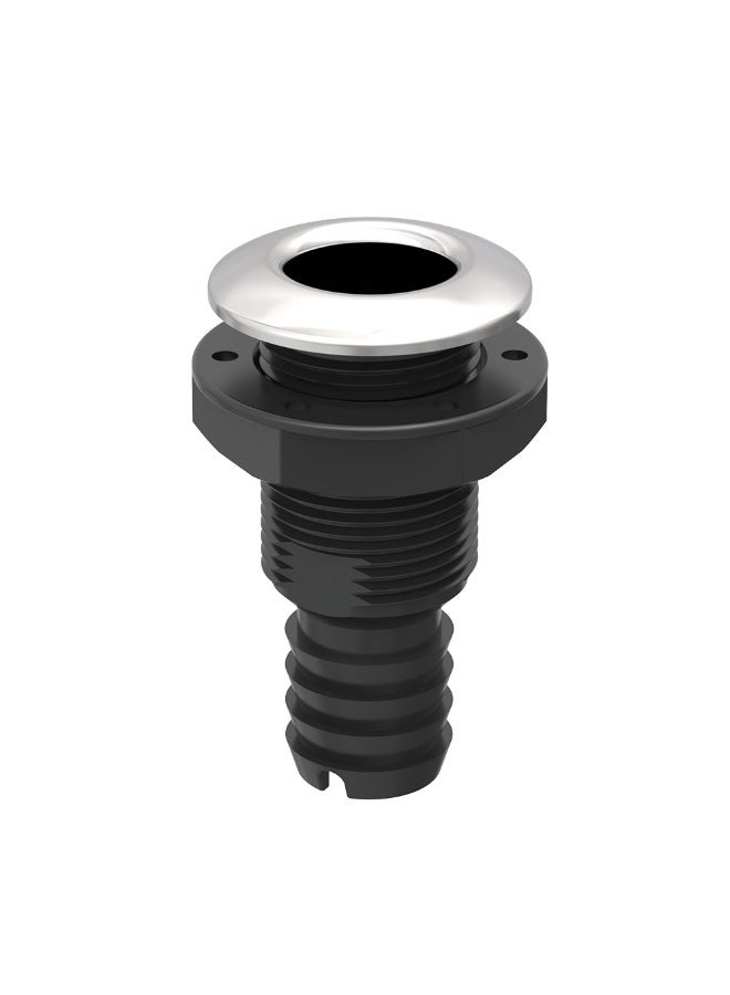SEAFLO Thru Hull Fittings Stainless Steel Cap Marine Boat Fitting 5/8 to 2 Inch - Image 2