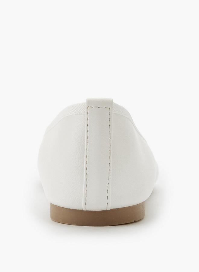 Flora Bella By Shoexpress Flora Bella Girls Slip-On Ballerina Shoes - Image 5