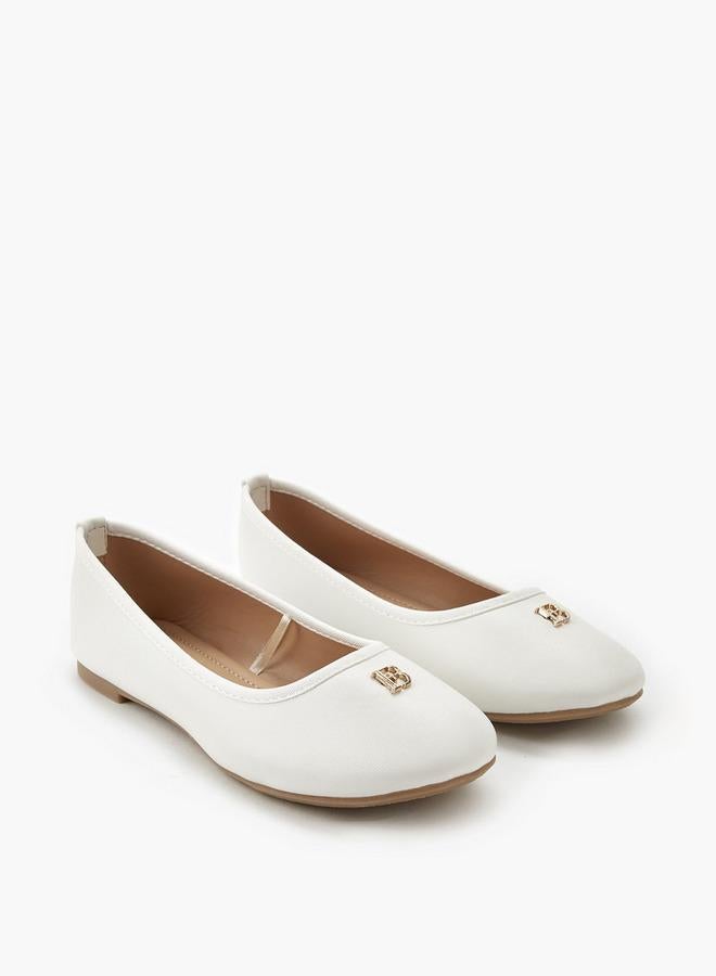 Flora Bella By Shoexpress Flora Bella Girls Slip-On Ballerina Shoes - Image 2
