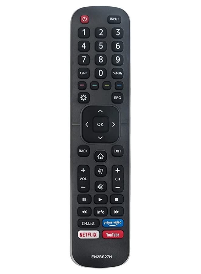 PROMASS جهاز التحكم عن بعد البديل EN2BS27H مناسب لتلفزيون Hisense 4K UHD 55R5 50R5 58R5 65R5 B7100 70B7100UW 55B7100UW 43B7100UW 50B7100UW 65B7100UW 55B7100UW Q8600 65Q8600UWG B8000 65B8000UW LEDN70B7100UW LEDN55B8000UW - Image 1