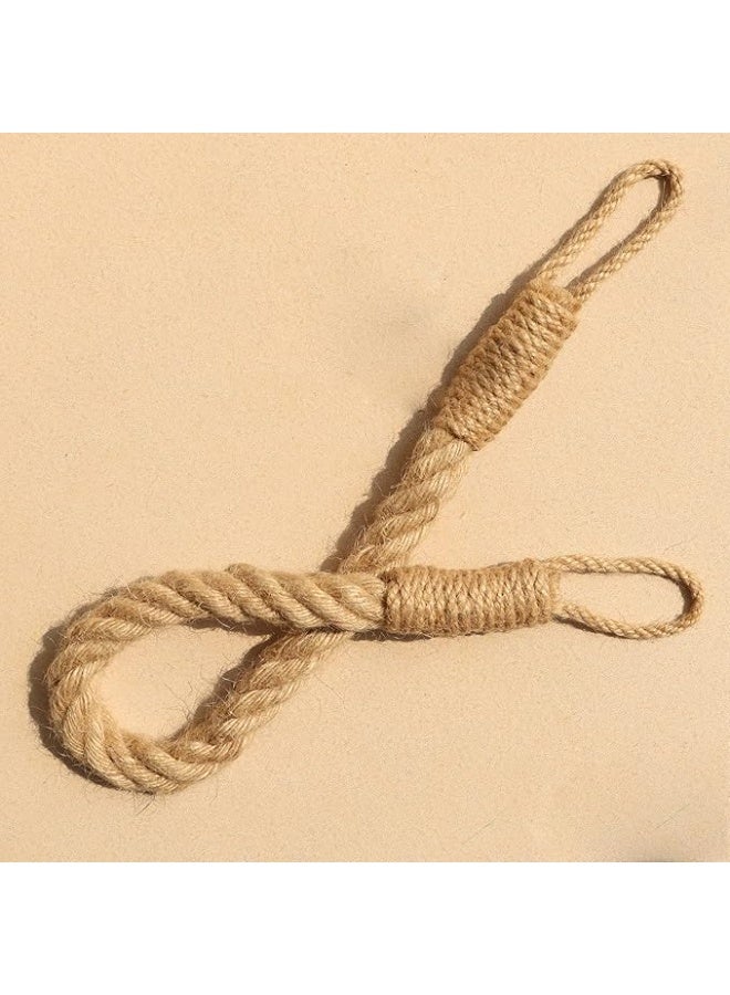 Antikiano Macrame Curtain Tiebacks – Handmade Cotton Decor – Size ‎54.9L × 3W‎ cm - Image 3