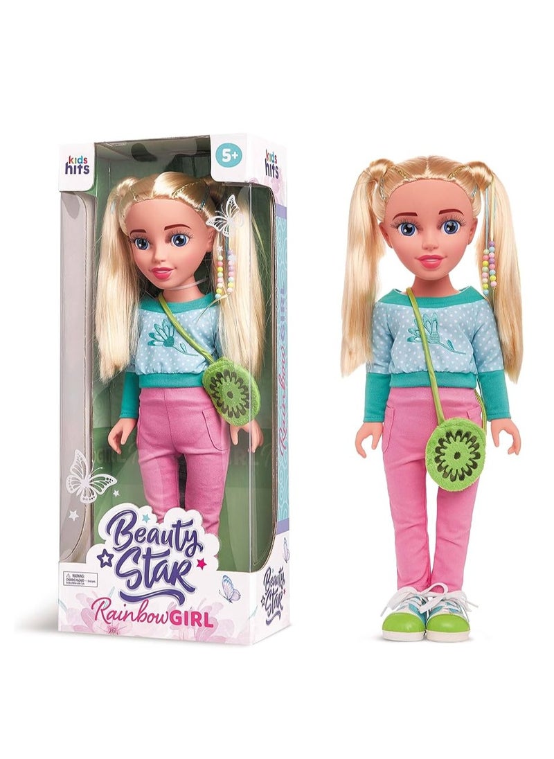 Kids hits KIDS HITS DOLL BEAUTY STAR FLOWERY SPRING RAINBOW GIRL 