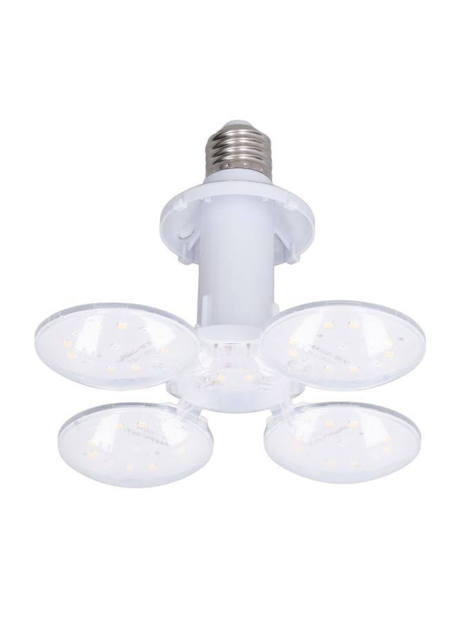 NIBEMINENT E27 Plant Grow Light Foldable 4 Leaves Football LED Grow Lights for Vegetable Succulent Hydroponic Greenhouse 85V‑275V  - Image 1