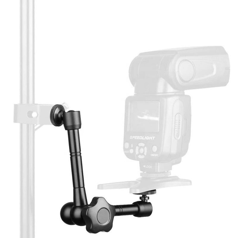 BLACKPIXEL Magic Arm and Super Clamp Camera Mount, Quick Release Plate, DSLR Compatible, Black (11 INCH Magic arm) - Image 3