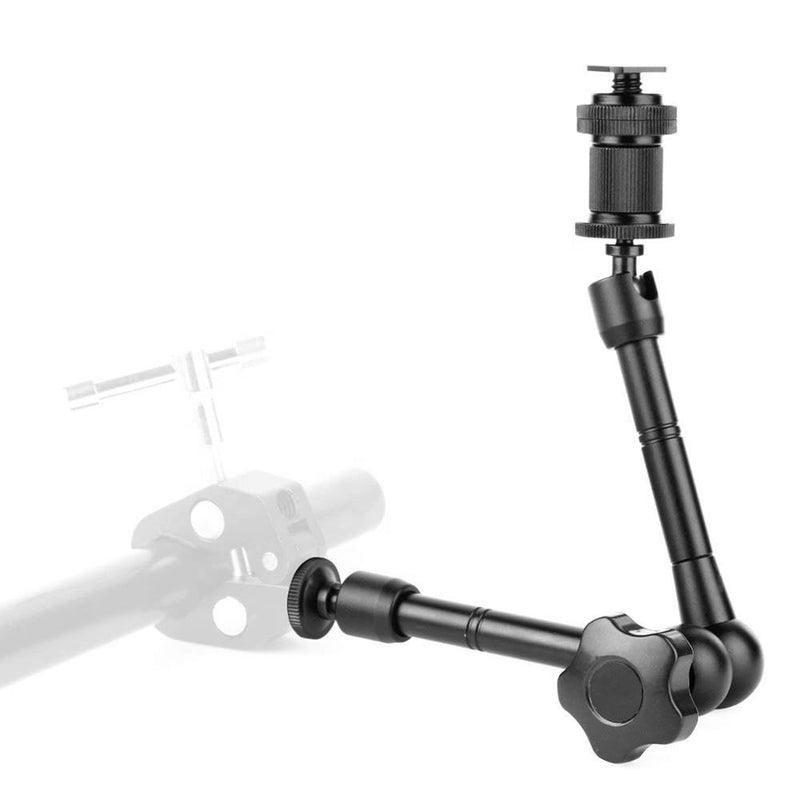 BLACKPIXEL Magic Arm and Super Clamp Camera Mount, Quick Release Plate, DSLR Compatible, Black (11 INCH Magic arm) - Image 2
