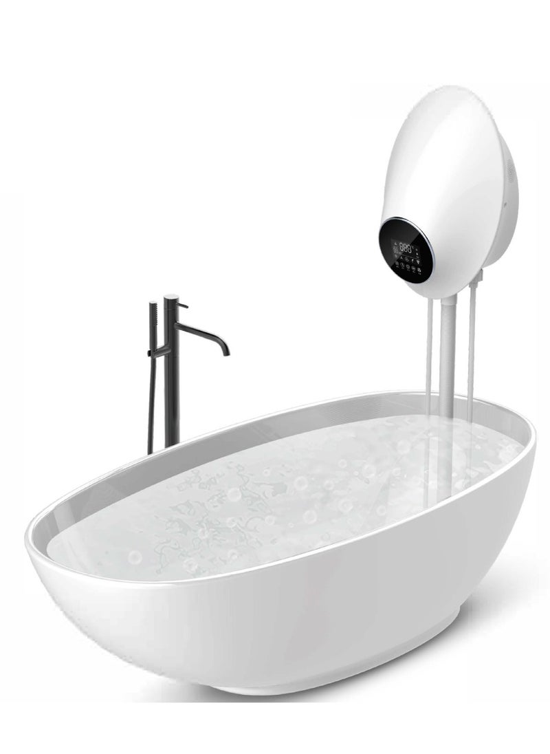 Eivax - Hydrogen-rich beauty water therapy machine | SPA bubble bath machine | Anti-oxidation | Improve skin health | Intelligent voice touch screen | Skin repair instrument | Health physiotherapy machine | Active oxygen negative ions | Skin care in beauty salons | Promote blood circulation | Skin whitening and lubricating | Health and wellness equipment - Image 1