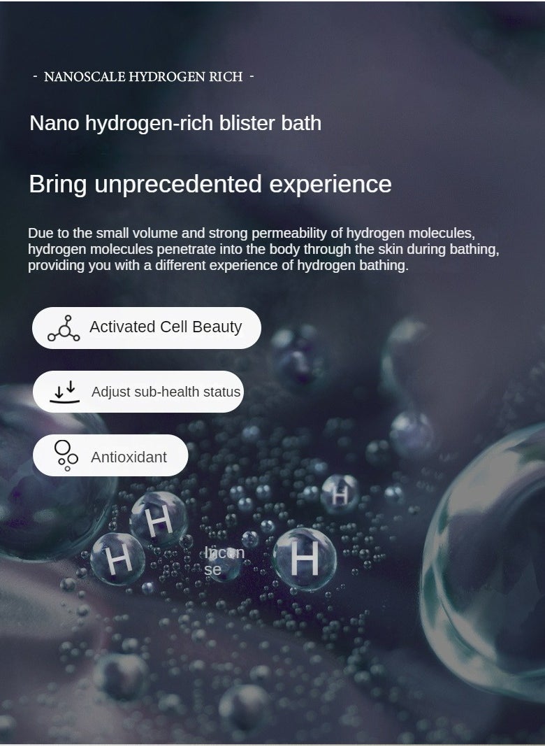 Eivax - Hydrogen-rich beauty water therapy machine | SPA bubble bath machine | Anti-oxidation | Improve skin health | Intelligent voice touch screen | Skin repair instrument | Health physiotherapy machine | Active oxygen negative ions | Skin care in beauty salons | Promote blood circulation | Skin whitening and lubricating | Health and wellness equipment - Image 1