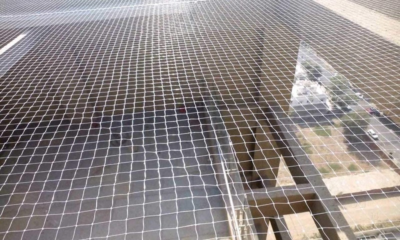 Navagraha HDPE Anti Bird Net with Attached Ropes and Cablies for Easy Installation (White Colou) (15 × 10 Foot (150 SQ FEET)) - Image 4