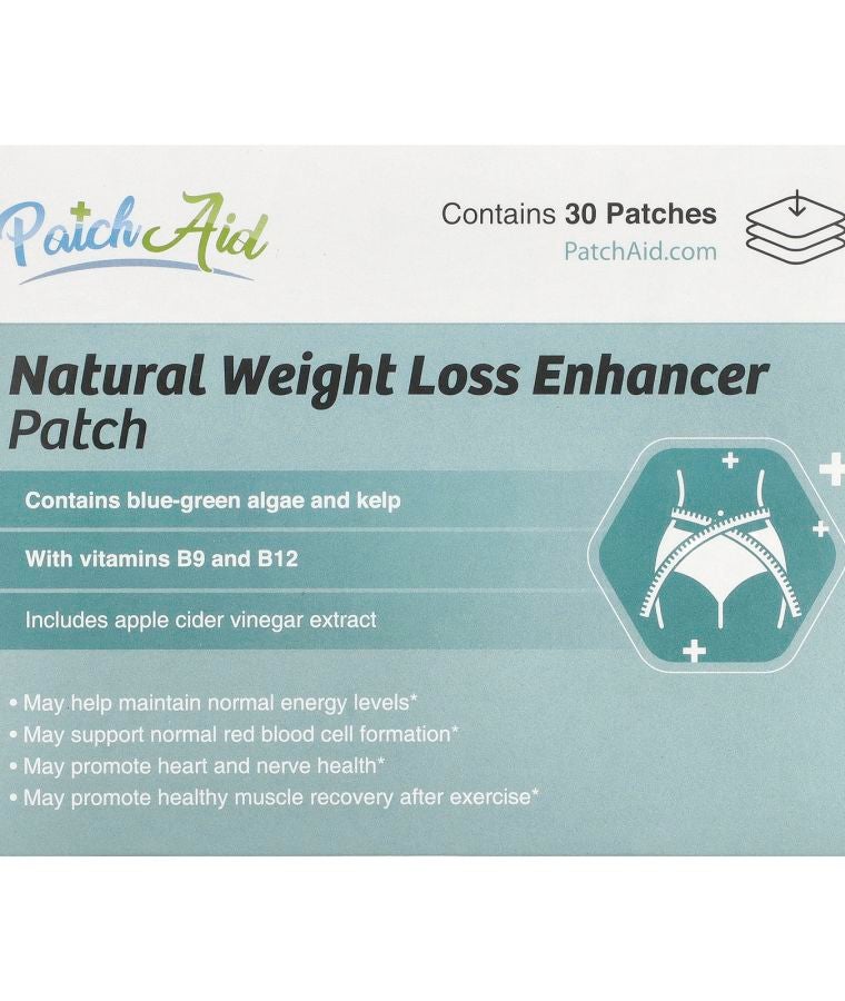 PatchAid لصقة تعزيز فقدان الوزن الطبيعية 30 لصقة