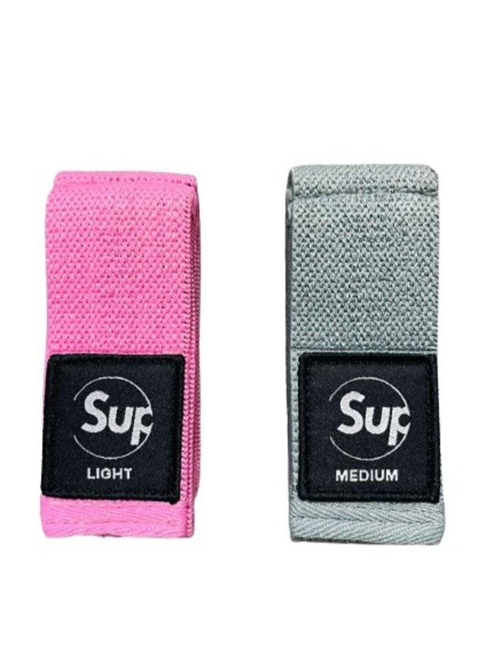 SUPREME - 2-Pieces Resistance Bands - Light/Medium - Image 1