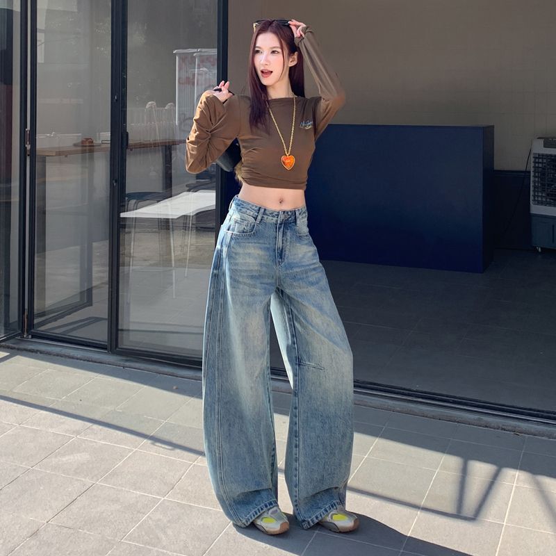 Unisex Casual Daily Denim Jeans - Image 2
