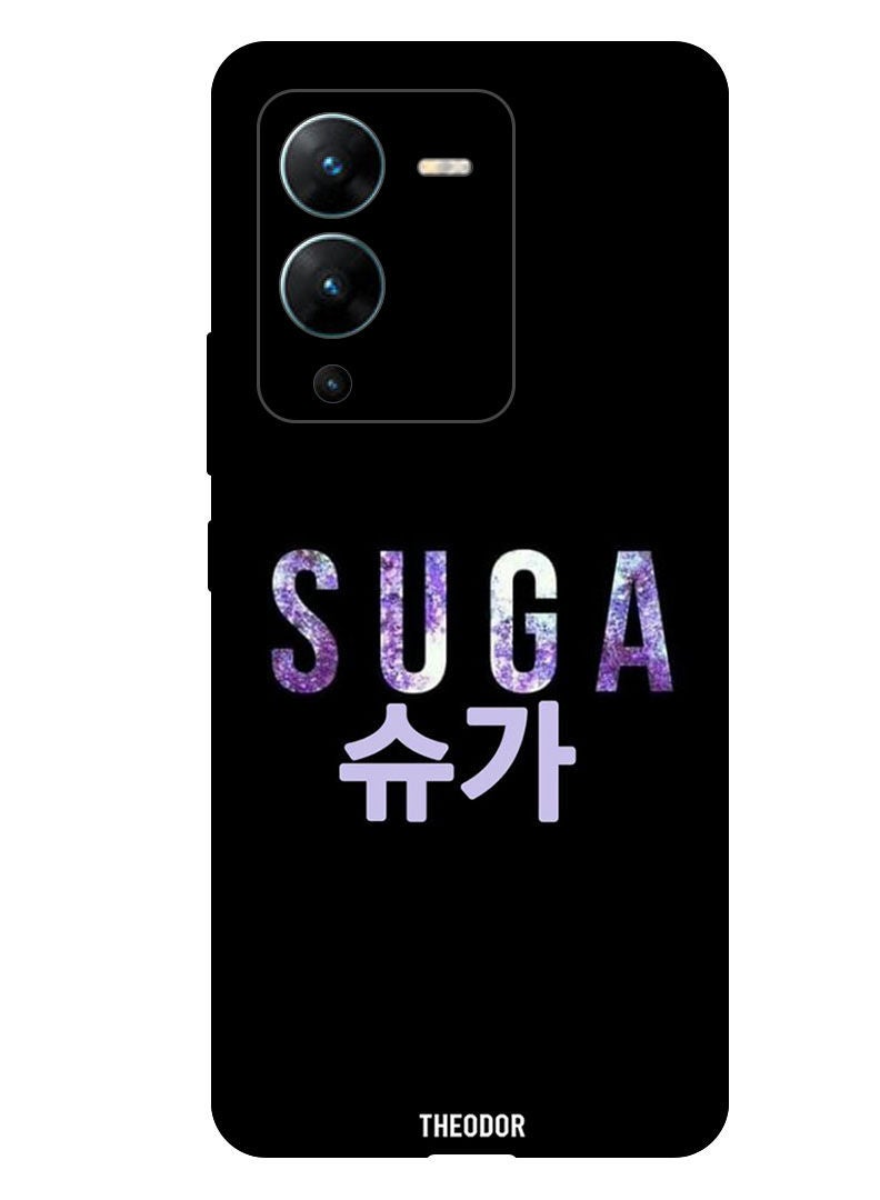 Theodor Protective Case Anti Scratch Shock Proof Bumper Cover For  Vivo V25 Pro Suga - Image 1