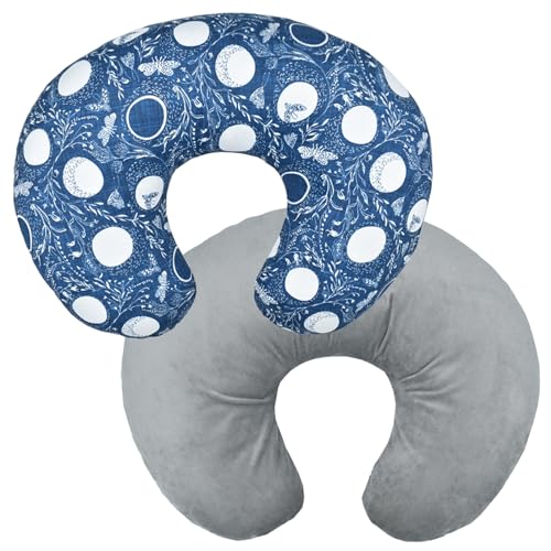 Winmany Baby Nursing Pillow Cover Newborn Removable Breastfeeding Pillowcover Cute Pattern Girls Boys Nursing Pillowcase for Breast and Bottole Feeding - Image 1
