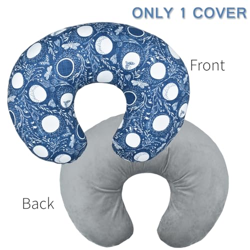 Winmany Baby Nursing Pillow Cover Newborn Removable Breastfeeding Pillowcover Cute Pattern Girls Boys Nursing Pillowcase for Breast and Bottole Feeding - Image 2