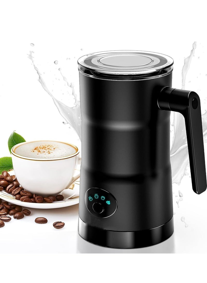 4 in 1 Milk Frother Electric 11.8oz/350ml Hot/Cold Foam Maker Intelligent Temperature Control Milk Warmer for Coffee, Latte, Hot Chocolate  - Image 1