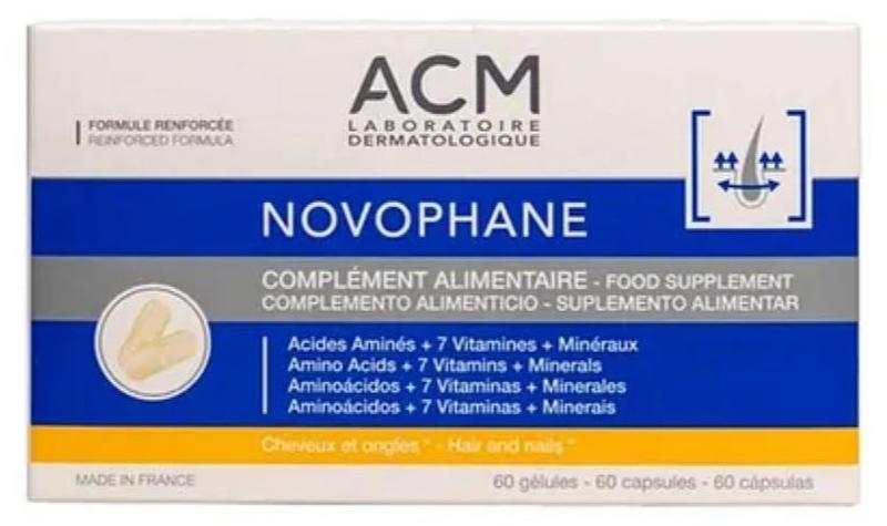 ACM Novophane Hair and Nails Food Supplement 60 Capsules