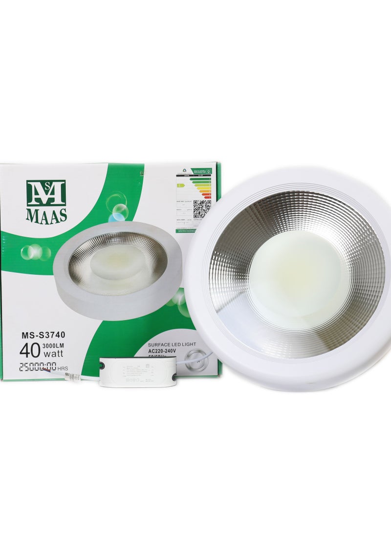 ماس مصباح إضاءة داخلية بقوة 40 واط  لون أصفر - Image 2