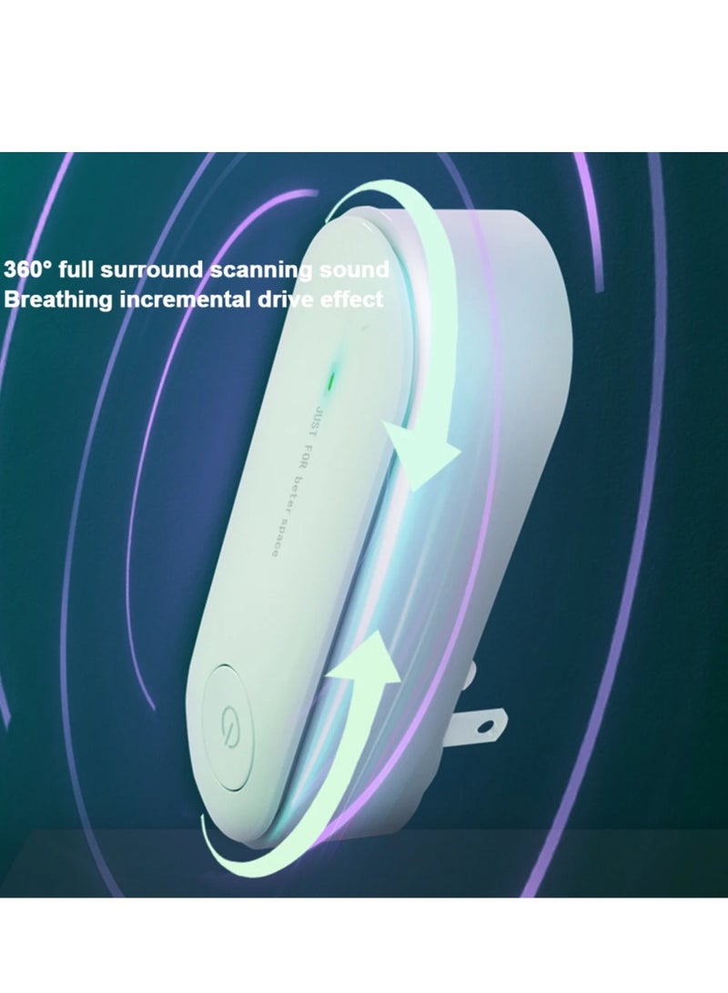 AROAQ Electronic Ultrasonic Pest Repeller, White Eco-friendly Electronic Mosquito Killer, Plug in Pest Control Ultrasonic Repellent for Mice Cockroach Spider Ant Mosquito Bug Insect - Image 4