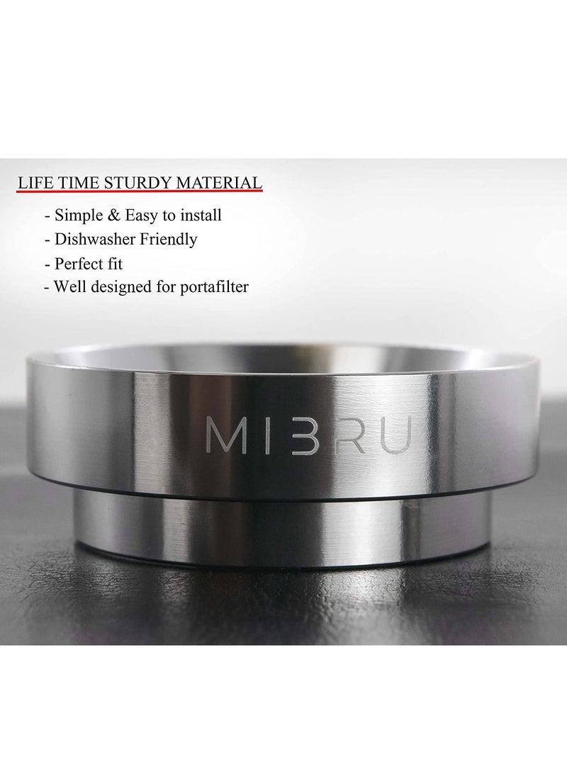 MIBRU Coffee Espresso Barista Portafilter Ring Silver 51MM  - Image 5