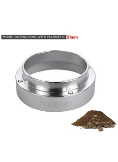 MIBRU Coffee Espresso Barista Portafilter Ring Silver 51MM  - Image 2
