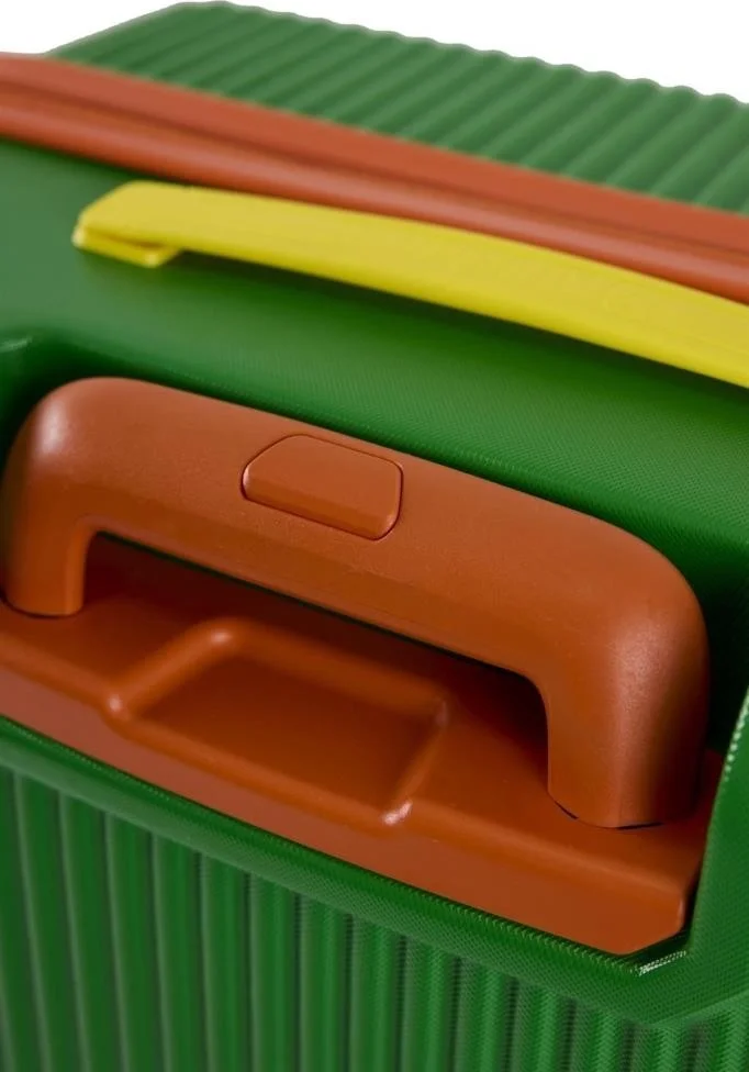Bad Bear Logo Suitcase Green