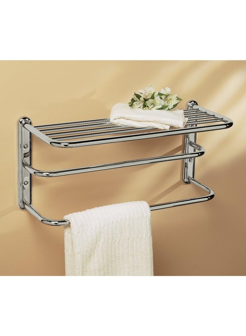 gatco Gatco 1541 Double Towel Rack with Chrome Finish  - Image 2