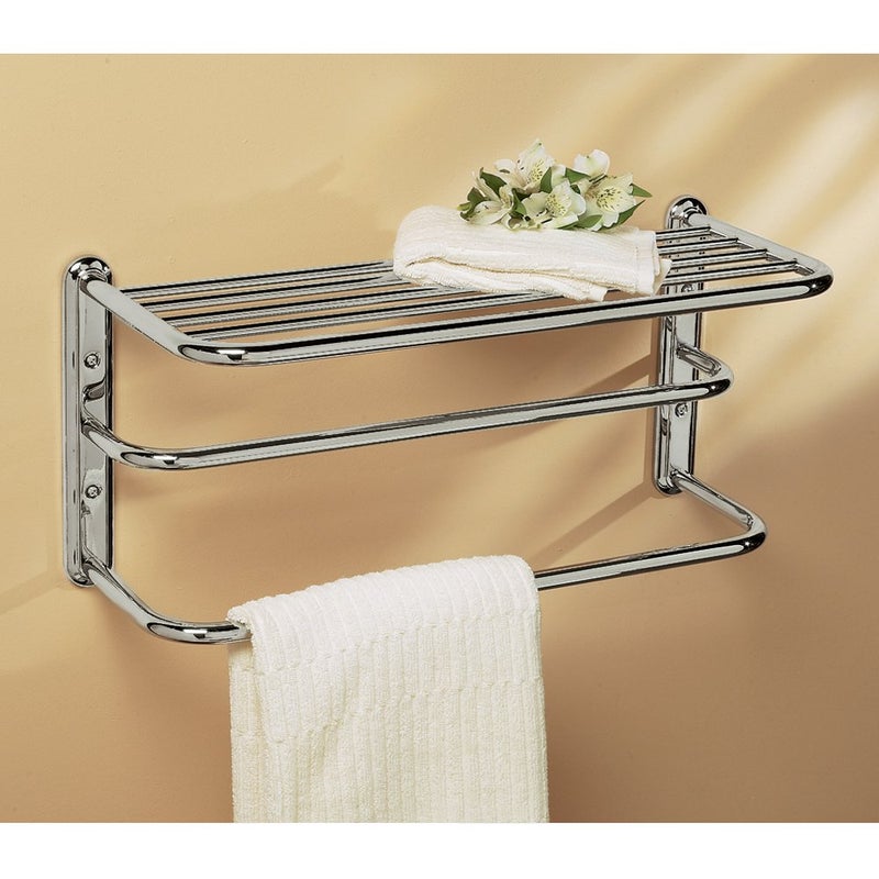 Gatco 1541 Double Towel Rack with Chrome Finish - Image 2