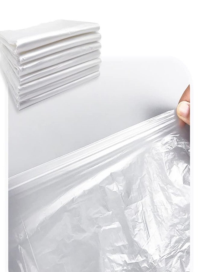 ccHuDE 50 Pcs Rabbits Plastic Cage Liners Clear Bunny Cage Liners Small Animals Litter Pan Liner Bedding Litter Pan Bags for Guinea Pig Hamster - Image 4