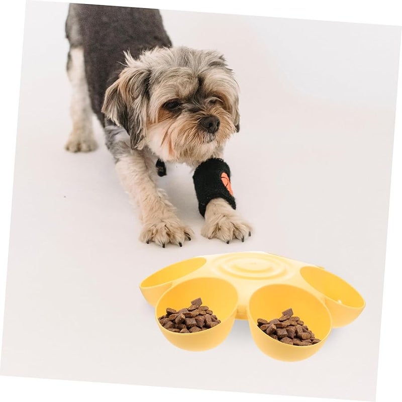 Large Plastic Multi Pet Feeding Bowl For Dogs And Cats Easy To Clean Smooth Surface Home Use - Image 4