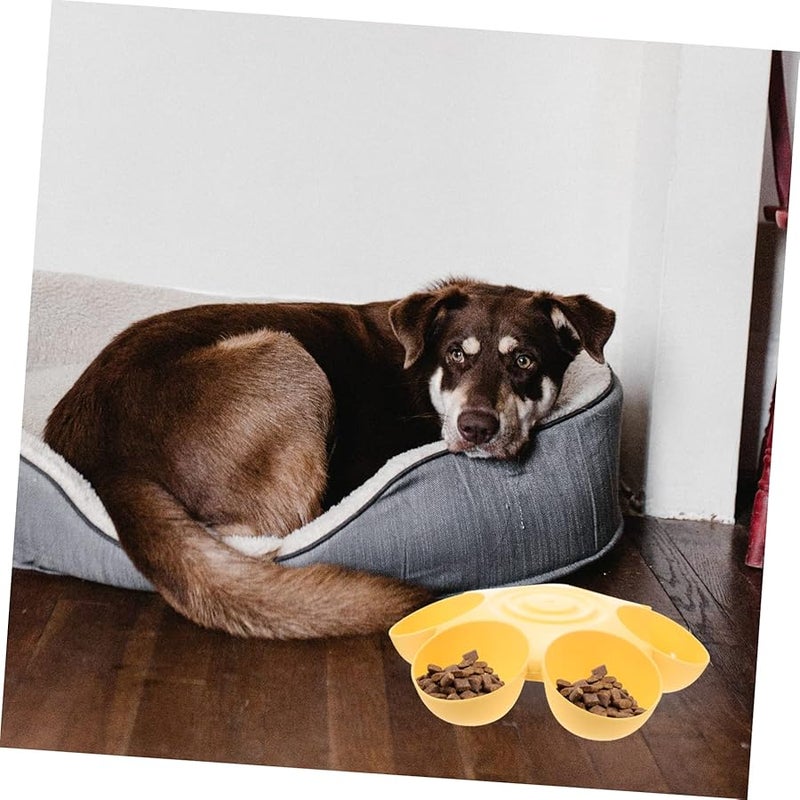 Large Plastic Multi Pet Feeding Bowl For Dogs And Cats Easy To Clean Smooth Surface Home Use - Image 3