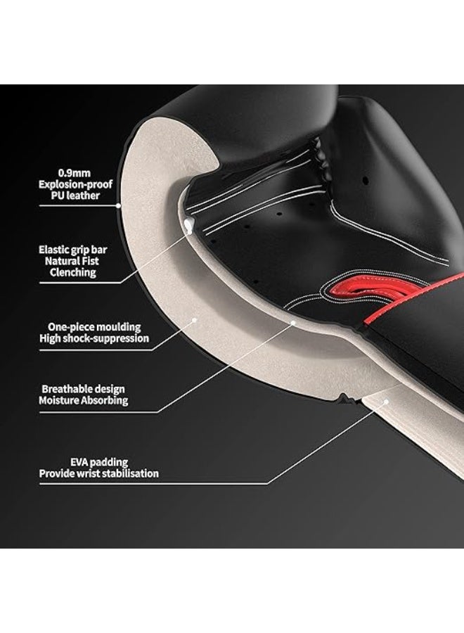 Boxing Gloves Punch Bag Training Mitts for Muay Thai, Sparring, Kickboxing, Fighting, Martial Arts, Workout Gloves 8oz, 10oz, 12oz, - Image 5