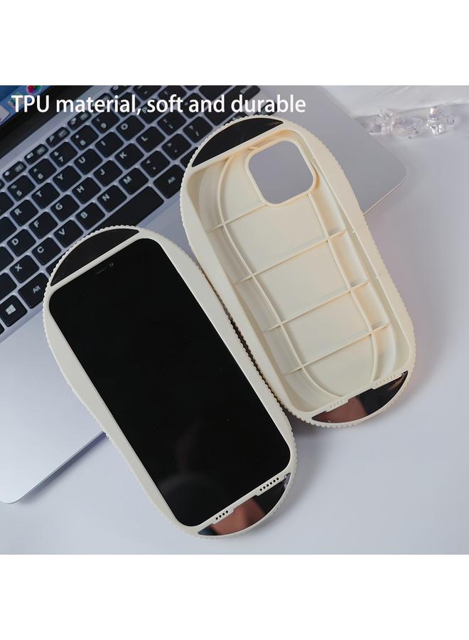 S-TOP Case For iPhone 12 Pro Max Creative Plush Slipper Design TPU Phone Case - Image 4
