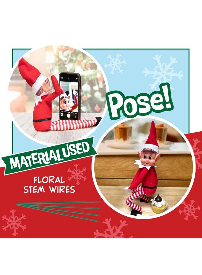 SCS Direct Elf Upgrade Complete DIY Kit- Pose, Hang, Bend Your Christmas Elf - All you need to Make Your Shelf Doll Flexible & Posable- Super Easy to Use - Delight Your Kids & Family This X-Mas Holiday - Image 5