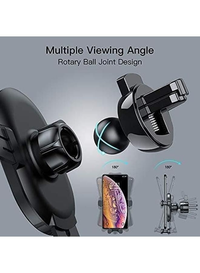erorex Tekpatt Gravity Car Phone Holder Universal Air Vent Car Mobile Holder 2 In 1 Universal Mobile Holder Vehicle Mount Car Holder For Phone Phone Holder For Car Accessories For Mobile  - Image 4