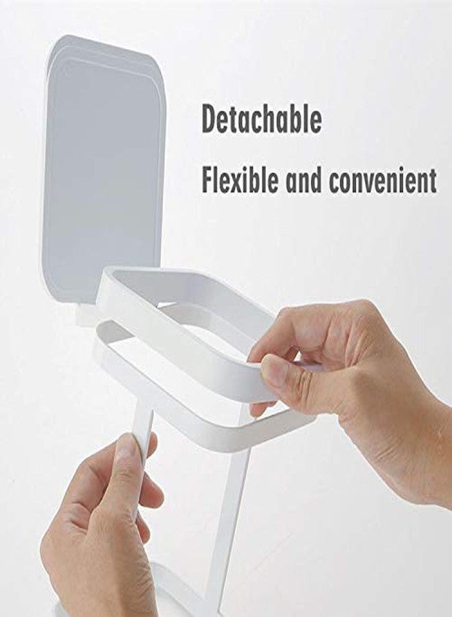 Mukkuri Trash Bag Holder Rack for Kitchen Bedroom(White) - Image 2