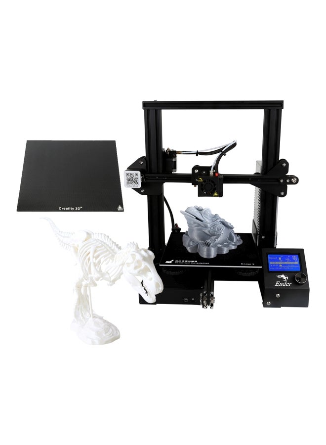 كريليتي 3D طابعة إندر-3x المطورة ثلاثية الأبعاد مع لوح زجاجي أسود - Image 2