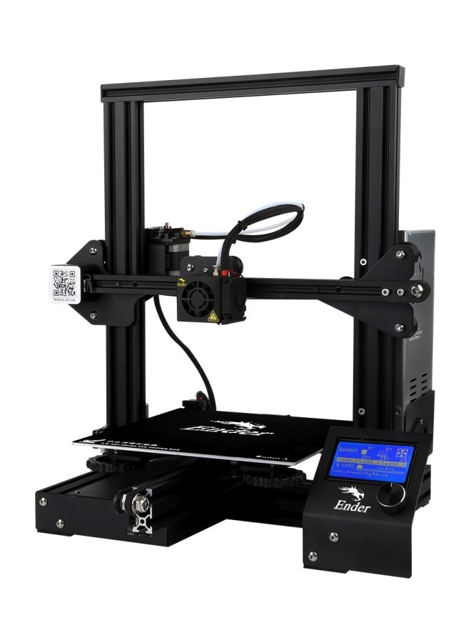 كريليتي 3D طابعة إندر-3x المطورة ثلاثية الأبعاد مع لوح زجاجي أسود - Image 3