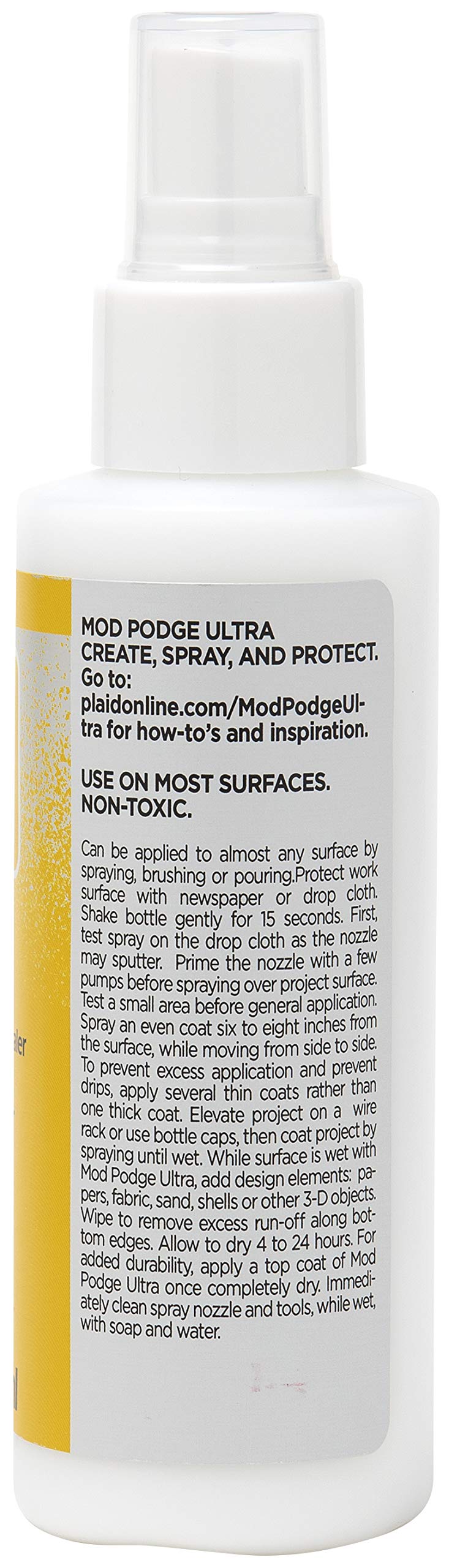 Mod Podge Ultra Matte Spray On Sealer, 4 ounce, 1 Count - Image 2